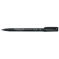 MARKER OHP STAEDTLER 313 PERM SF BLACK(BX10) - MARKER OHP STAEDTLER 313 PERM SF BLACK