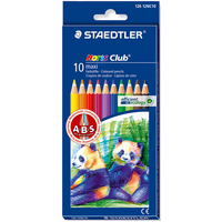 PENCIL COLOURED STAEDTLER MAXI LEARNERS PK10(EACH) - PENCIL COLOURED STAEDTLER MAXI LEARNERS PK10