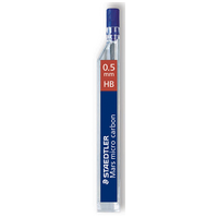 LEADS STAEDTLER MARS MICROGRAPH 0.5MM HB(BX12) - LEADS STAEDTLER MARS MICROGRAPH 0.5MM HB