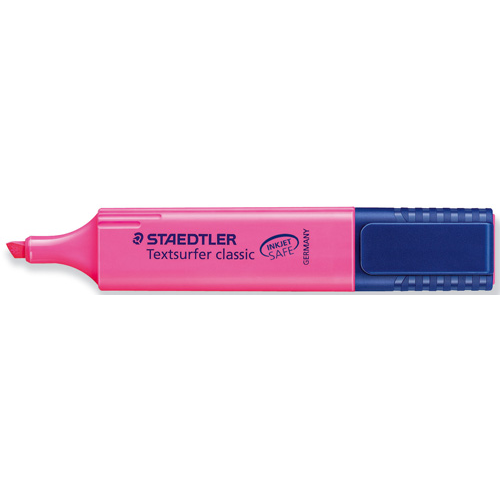 HIGHLIGHTER STAEDTLER TEXTSURFER PINK(BX10) - HIGHLIGHTER STAEDTLER TEXTSURFER PINK