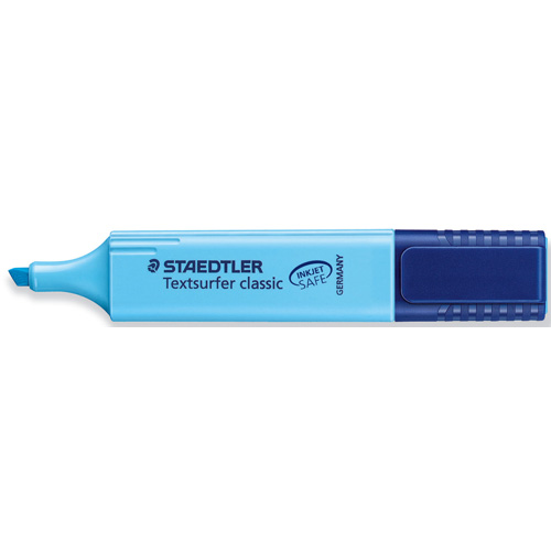 HIGHLIGHTER STAEDTLER TEXTSURFER BLUE(BX10) - HIGHLIGHTER STAEDTLER TEXTSURFER BLUE