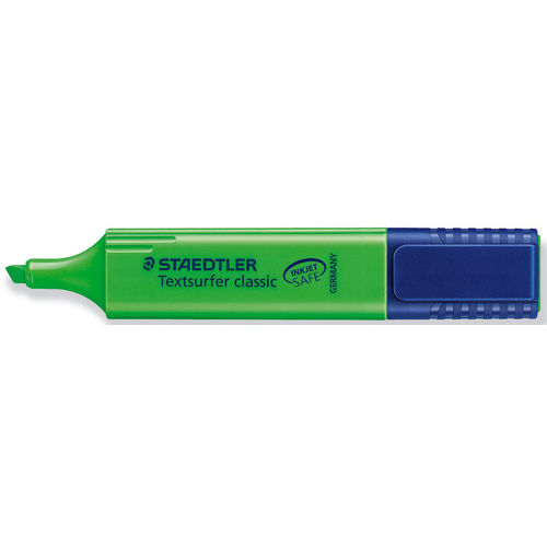 HIGHLIGHTER STAEDTLER TEXTSURFER GREEN(BX10) - HIGHLIGHTER STAEDTLER TEXTSURFER GREEN