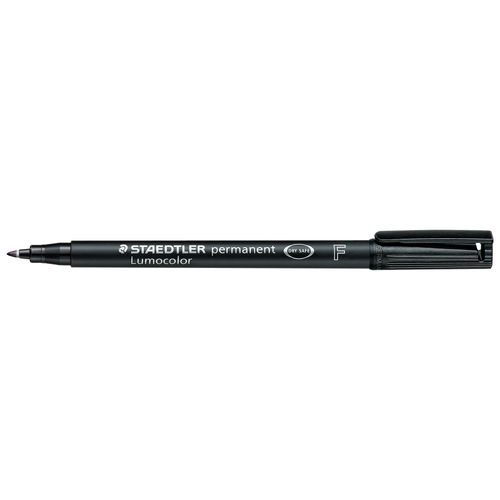 MARKER PEN STAEDTLER LUMOCOLOR PERMANENT 318 0.6MM F BLACK(BX10) - MARKER PEN STAEDTLER LUMOCOLOR PERMANENT 318 0.6MM F BLACK