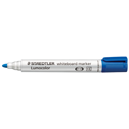 MARKER WHITEBOARD STAEDTLER LUMOCOLOR 351 2MM BULLET BLUE(BX10) - MARKER WHITEBOARD STAEDTLER LUMOCOLOR 351 2MM BULLET BLUE