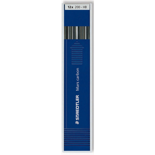 LEADS STAEDTLER 200 MARS LUMOGRAPH 2MM HB 12'S(EACH) - LEADS STAEDTLER 200 MARS LUMOGRAPH 2MM HB 12'S